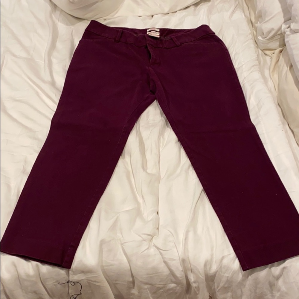 Straight leg pant